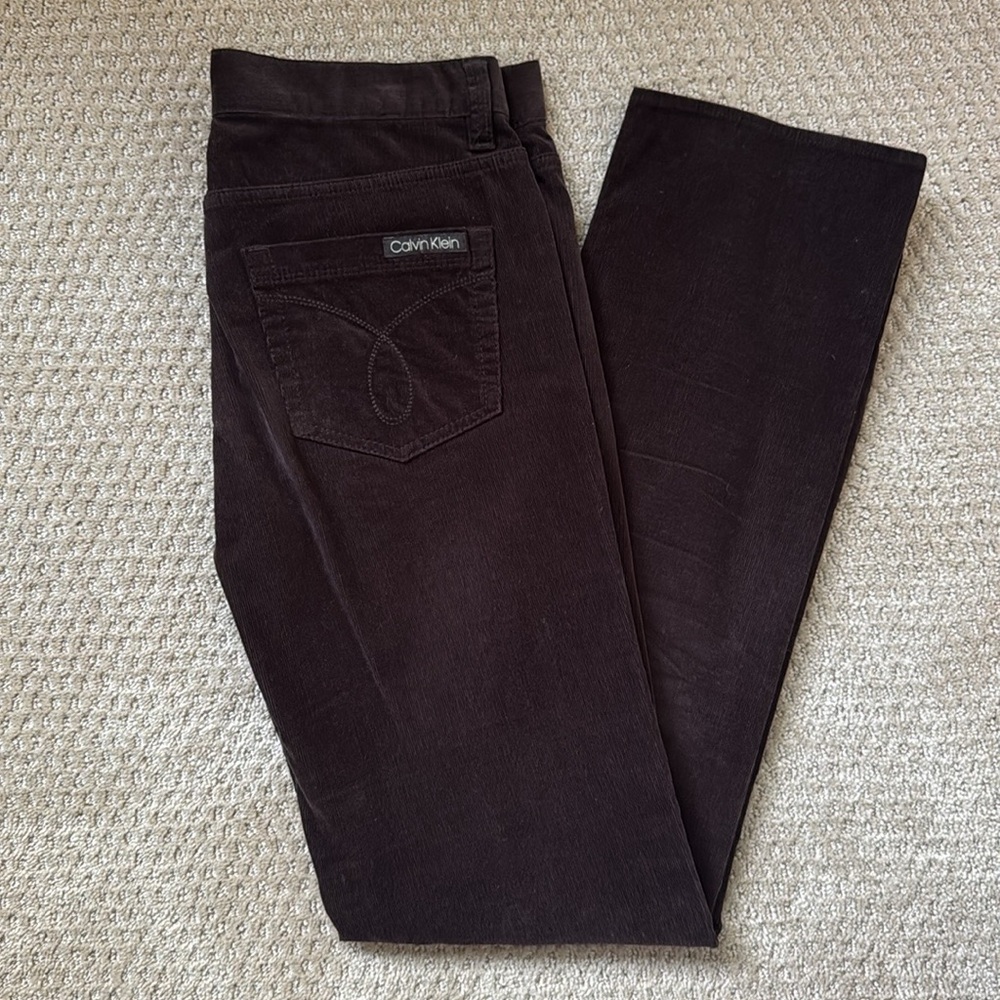 Calvin Klein Jeans Vintage Brown Corduroy Pants